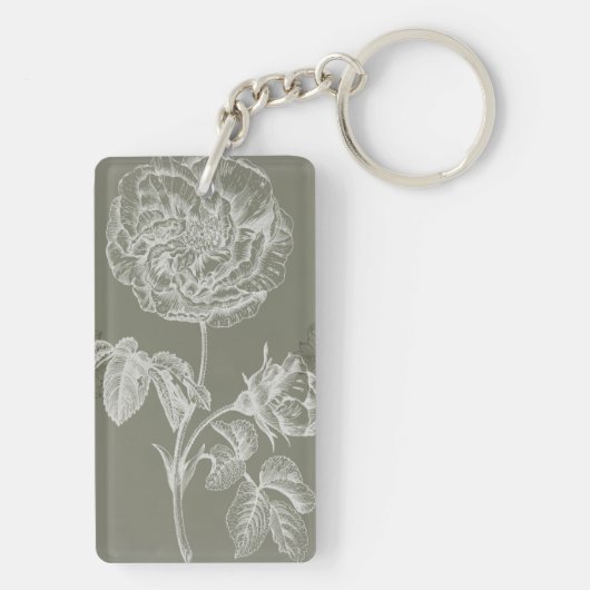 Floral Relief I Sleutelhanger (achterkant)