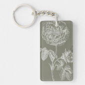 Floral Relief I Sleutelhanger (Voorkant)