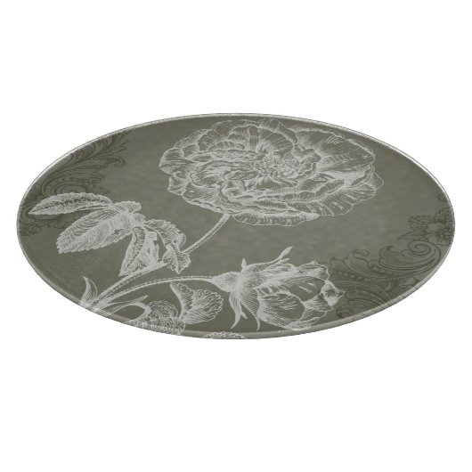 Floral Relief I Snijplank (Hoek)