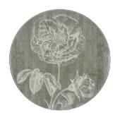Floral Relief I Snijplank (Voorkant)