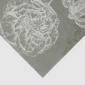 Floral Relief I Tissuepapier (Detail)