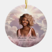 Floral Remembrance Memorial Ornament - FLR001 (Voorkant)