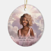 Floral Remembrance Memorial Ornament - FLR001 (Links)