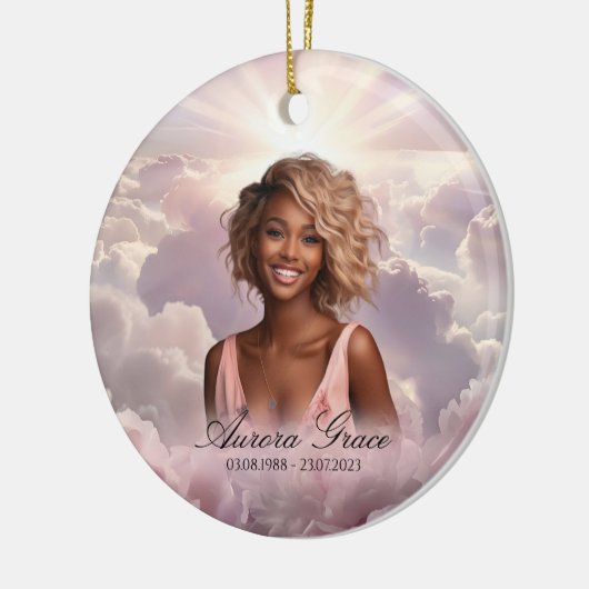 Floral Remembrance Memorial Ornament - FLR001 (Links)