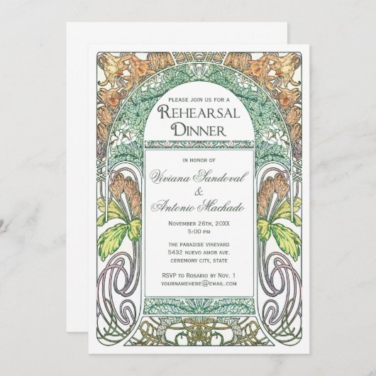 Floral repetities IV (3) Kaart (Voorkant / Achterkant)