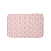 Floral retro damask badmat (Voorkant)