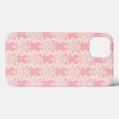 Floral retro damask Case-Mate iPhone case (Achterkant (horizontaal))