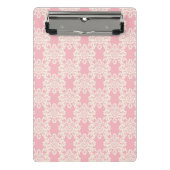 Floral retro damask mini klembord (Voorkant)