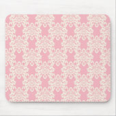 Floral retro damask muismat (Voorkant)