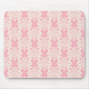 Floral retro damask muismat