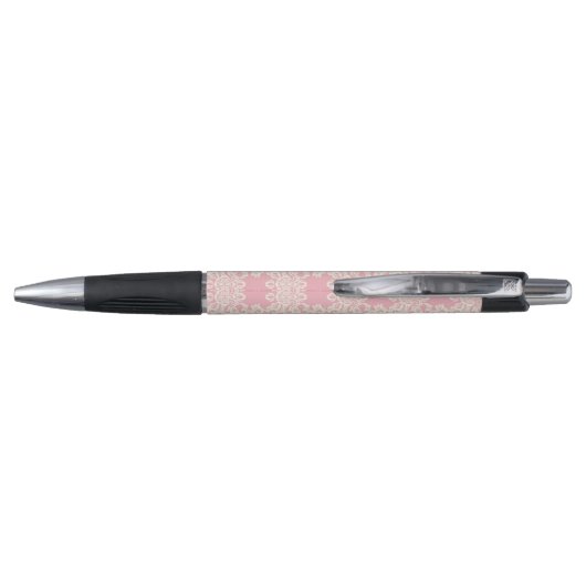 Floral retro damask pen (Achterkant)