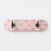 Floral retro damask persoonlijk skateboard (Horizontaal)