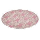 Floral retro damask snijplank (Hoek)
