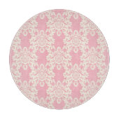 Floral retro damask snijplank (Voorkant)