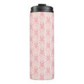 Floral retro damask thermosbeker (Voorkant)