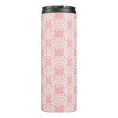Floral retro damask thermosbeker (Achterkant)