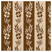 Floral retro gestript patroon stof (Close Up)