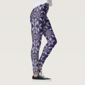 Floral retro patroon leggings (Rechts)