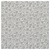 Floral Retro Pattern (zwart-wit)  Stof (Swatch)