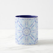 Floral Retro Royal Pattern Mok (Midden)