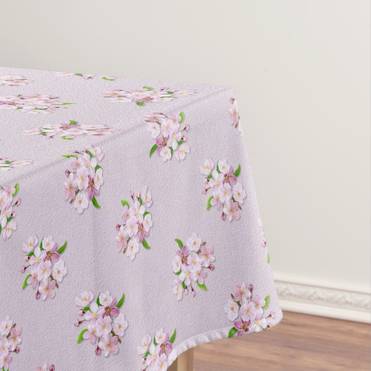 Floral retro spring patroon. tafelkleed (Voorbeeld)