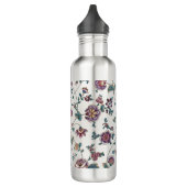 Floral Retro  stijl Waterfles (Links)