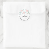 Floral Return Address Labels (Tas)