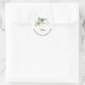 Floral Return Address Labels (Tas)