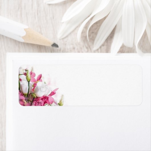 Floral Return Address Labels (Insitu)
