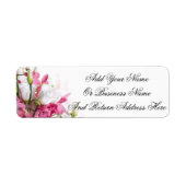 Floral Return Address Labels (Voorkant)