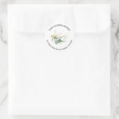 Floral Return Address Labels (Tas)