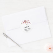 Floral Return Address Labels (Envelop)