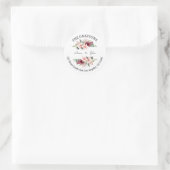 Floral Return Address Labels (Tas)