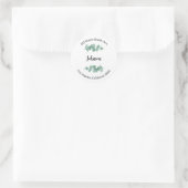 Floral Return Address Labels (Tas)
