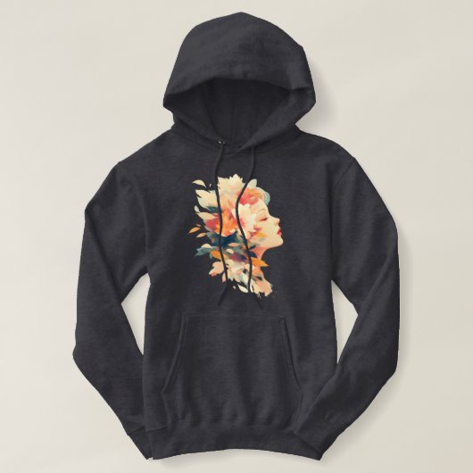 Floral Reverie Hoodie (Design voorkant)