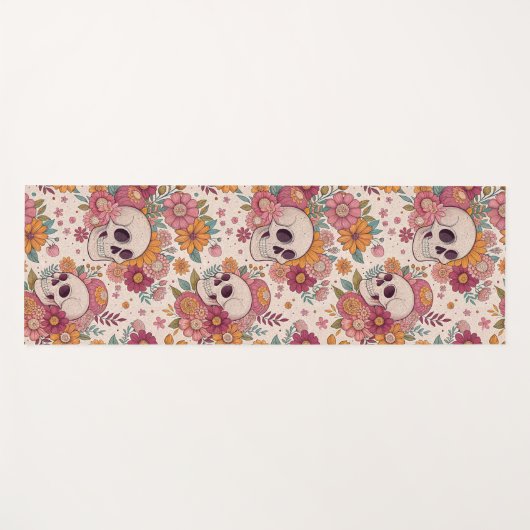 Floral Reverie Yogamat (Voorkant (horizontaal))