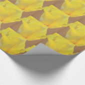 Floral Rhapsody in Geel Cadeaupapier (Hoek)