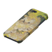 Floral Rhapsody in Gold en White iPhone Hoesje (Onderkant)