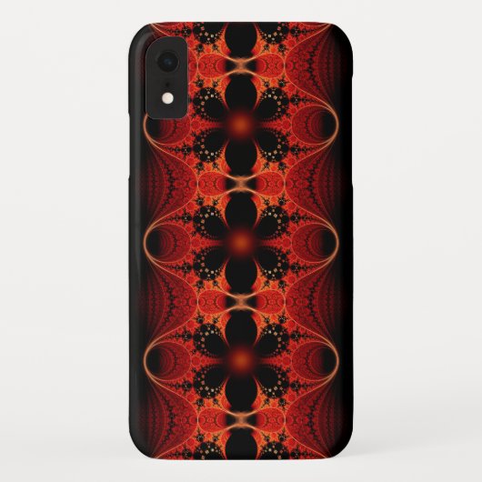 Floral Ribbon Abstracte Fractal Art Case-Mate iPhone Case (Achterkant)