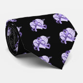 Floral Ribbon Hope - General Cancer Stropdas (Opgerold)