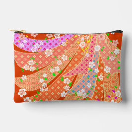 Floral Ribbon Kimono Pattern Etui