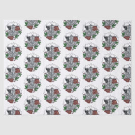 Floral Ribs Tissuepapier