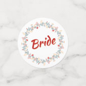 Floral Ring for Vrijgezellenfeest Confetti (Kleine voorkant)