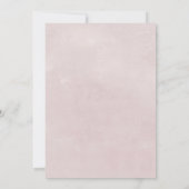 Floral Romance Letter L Monogram Weddenschap Kaart (Achterkant)