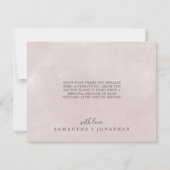 Floral-Romance | Plum Bedankt Card (Achterkant)