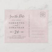 Floral Romance sparen het Briefkaart van de Aankon (Achterkant)