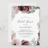 Floral Romance Vrijgezellenfeest Kaart (Voorkant)