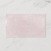 Floral Romance Wedding Website RSVP Informatiekaartje (Achterkant)