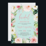 Floral Romantic Bridal Brunch Shower Kaart<br><div class="desc">Floral Bridgerton inspireerde Bridal Brunch</div>