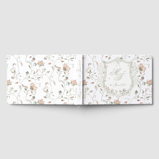 Floral Romantic  Gastenboek (Volledig)